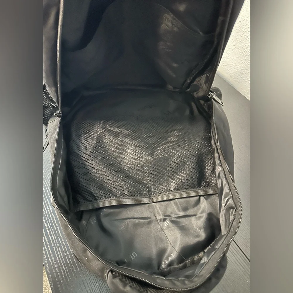 Matein Adult Black Travel Laptop Backpack